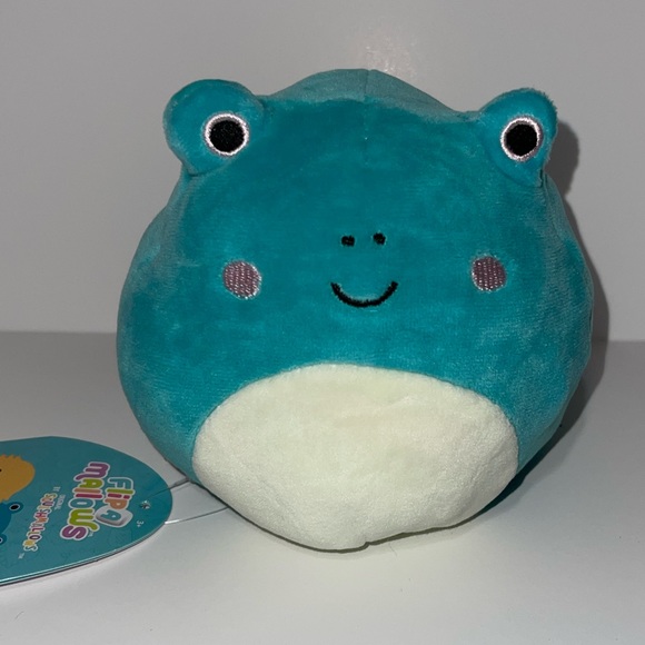 Bertwin The bearded Dragon  and Ludwig the Frog 5" Squishmallow Flip A Mallow - Picture 6 of 10